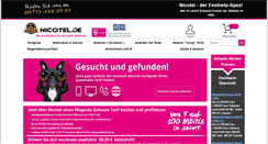 Desktop Screenshot of nicotel.de